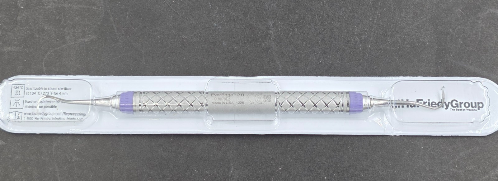 Hu-Friedy SH6/79E2 H6/H7 EverEdge 2.0 Double End Hygenist Sickle Scaler 9 Handle
