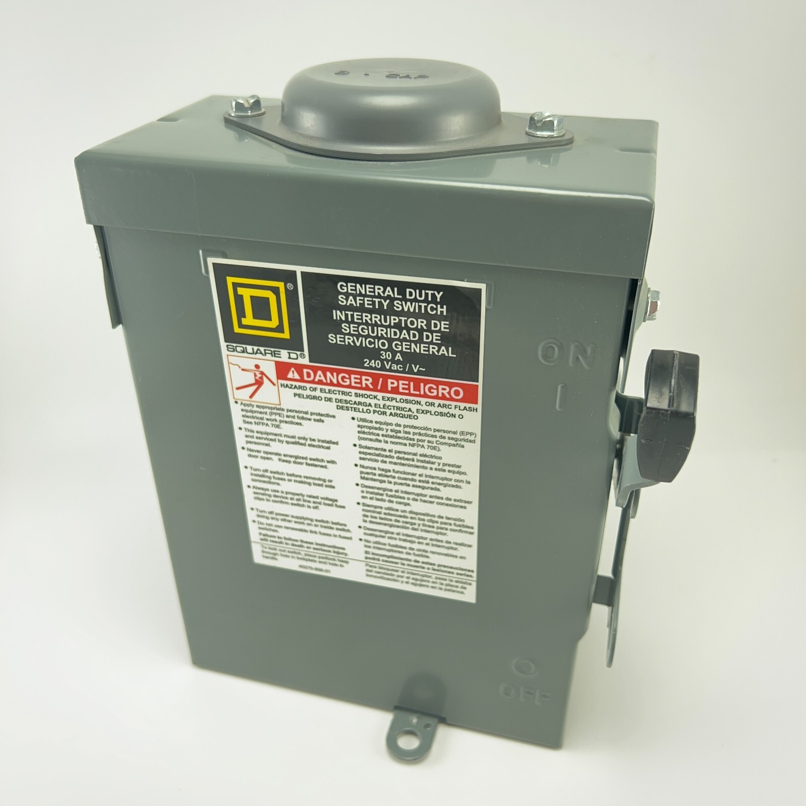 Schneider Electric Square D D221NRB General Duty Safety Switch 30A