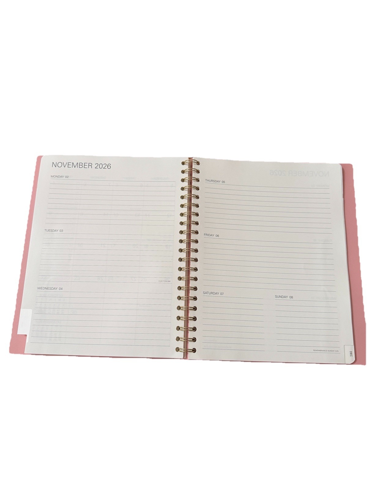 2026 Planner Orange Circle Studio 12 Months Planner Jan-Dec 2026 11×9” X- Large