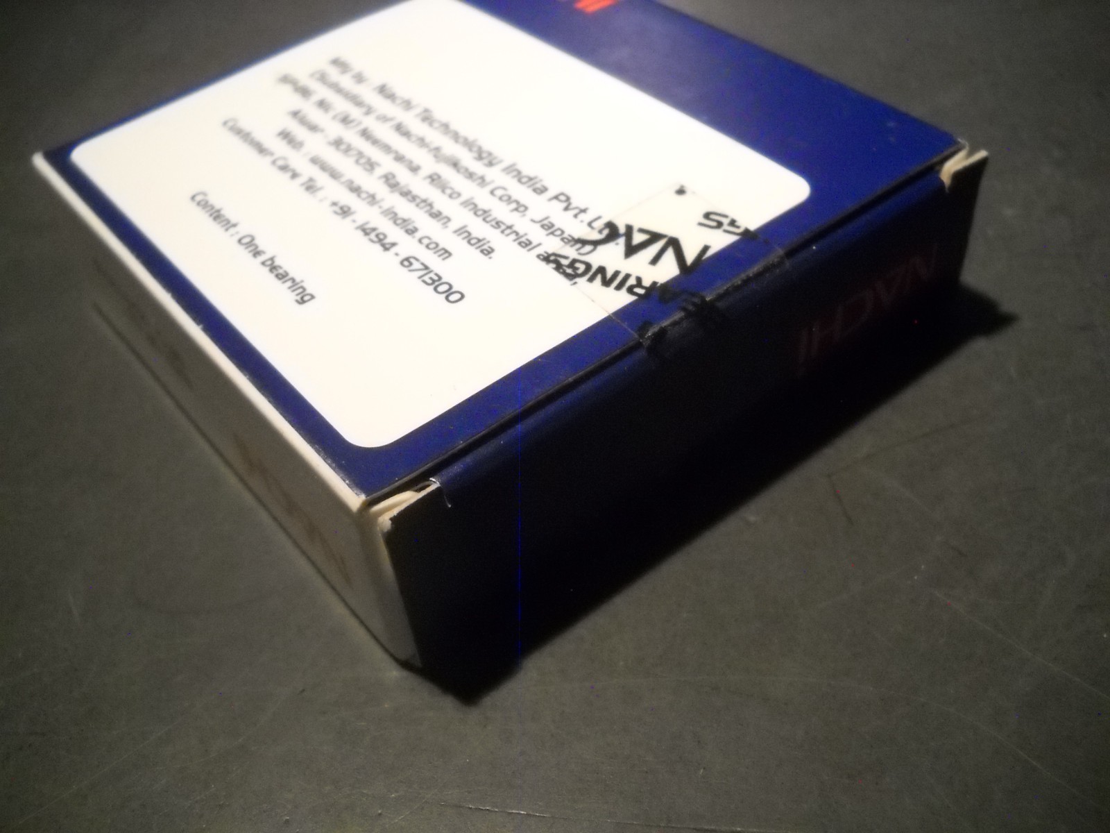 Nachi Bearings 6207 OP C3 Made in India Mfg 23/07/2019