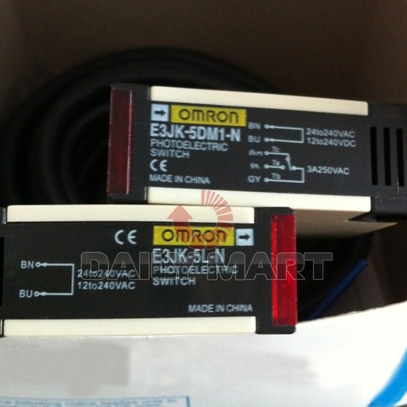 OMRON Photoelectric Switch E3JK-5M1-N (E3JK-5DM1-N & E3JK-5L-N) Original New NIB