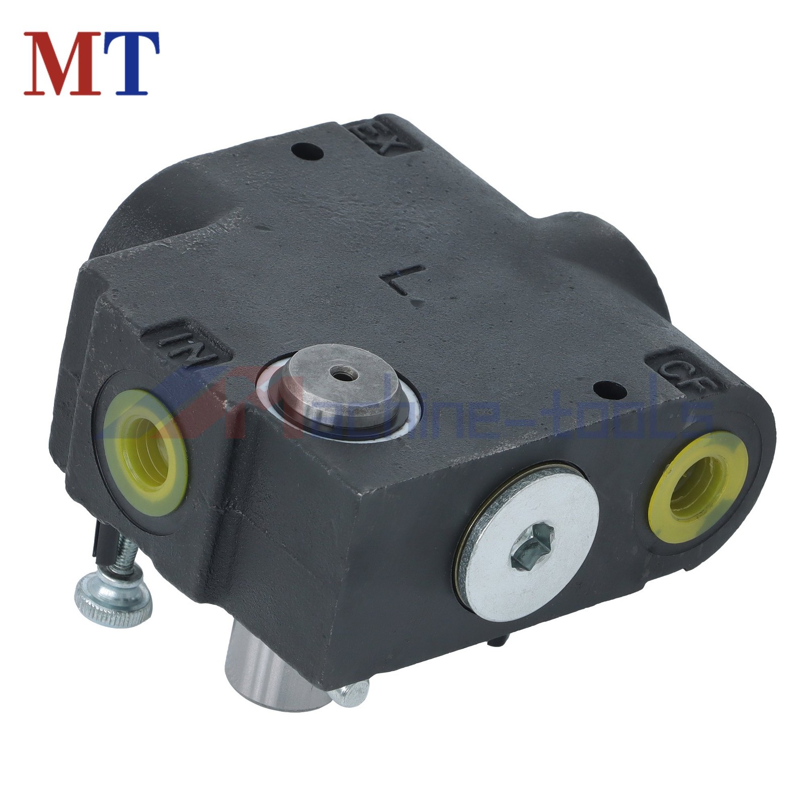 1/2”NPT FC51 Side-Port Hydraulic Adjustable Variable Flow Control Valve 0-30 GPM