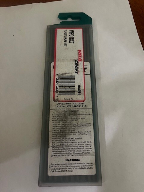 Miller Weldcraft WP018X7 Tungsten