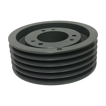 Zoro Select 55V1870f V-Belt Pulley, Cast Iron, 18.7 In Od, 55V1870f