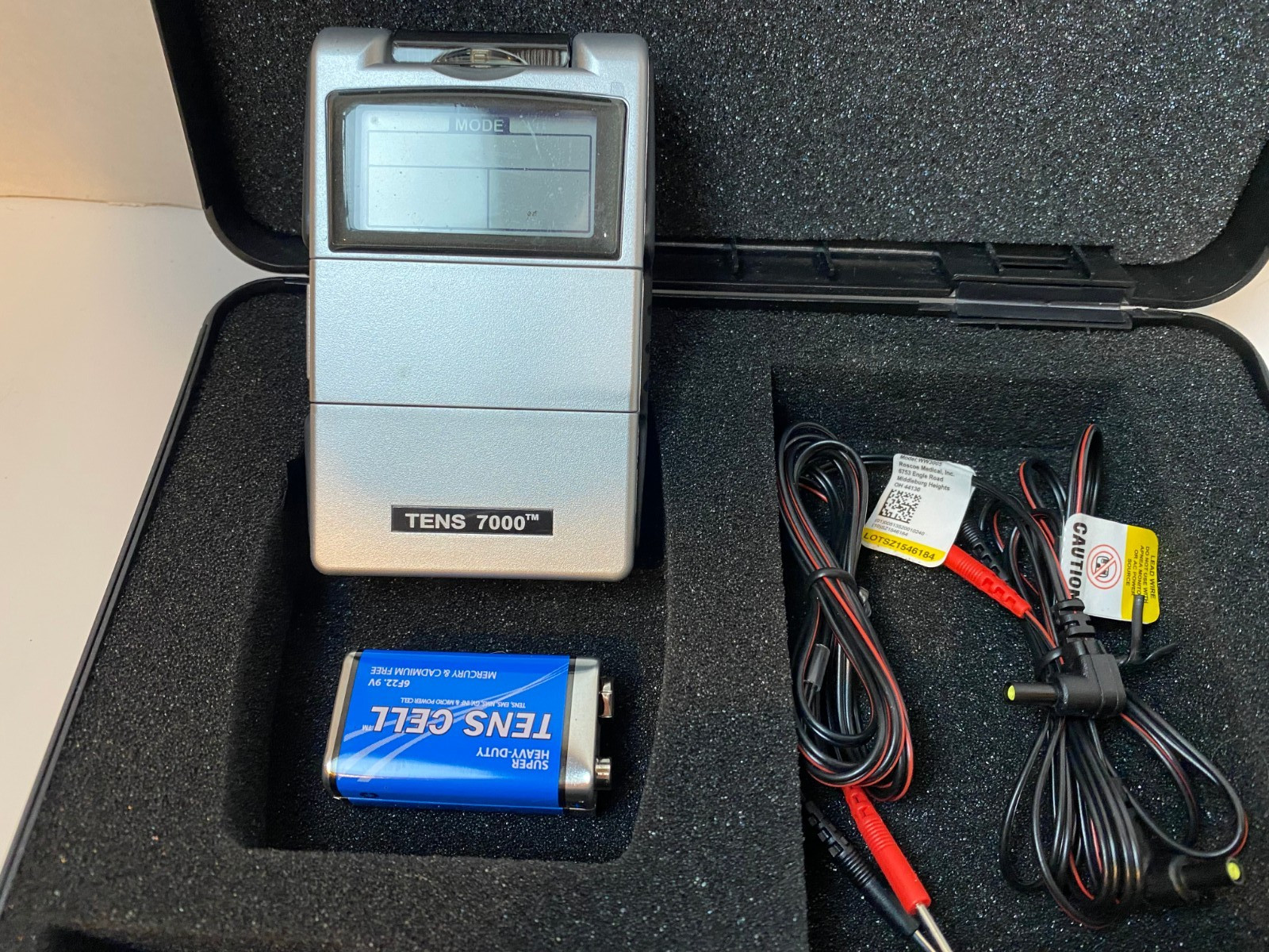 TENS 7000 Digital TENS Unit with Accessories – Muscle Stimulator Machine