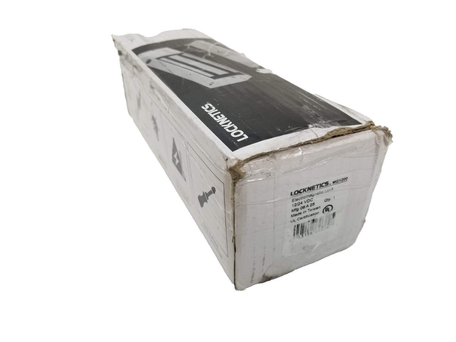 Locknetics MG1200 Electromagnetic Lock 1200lbs Holding Force 12/24Vdc NEW