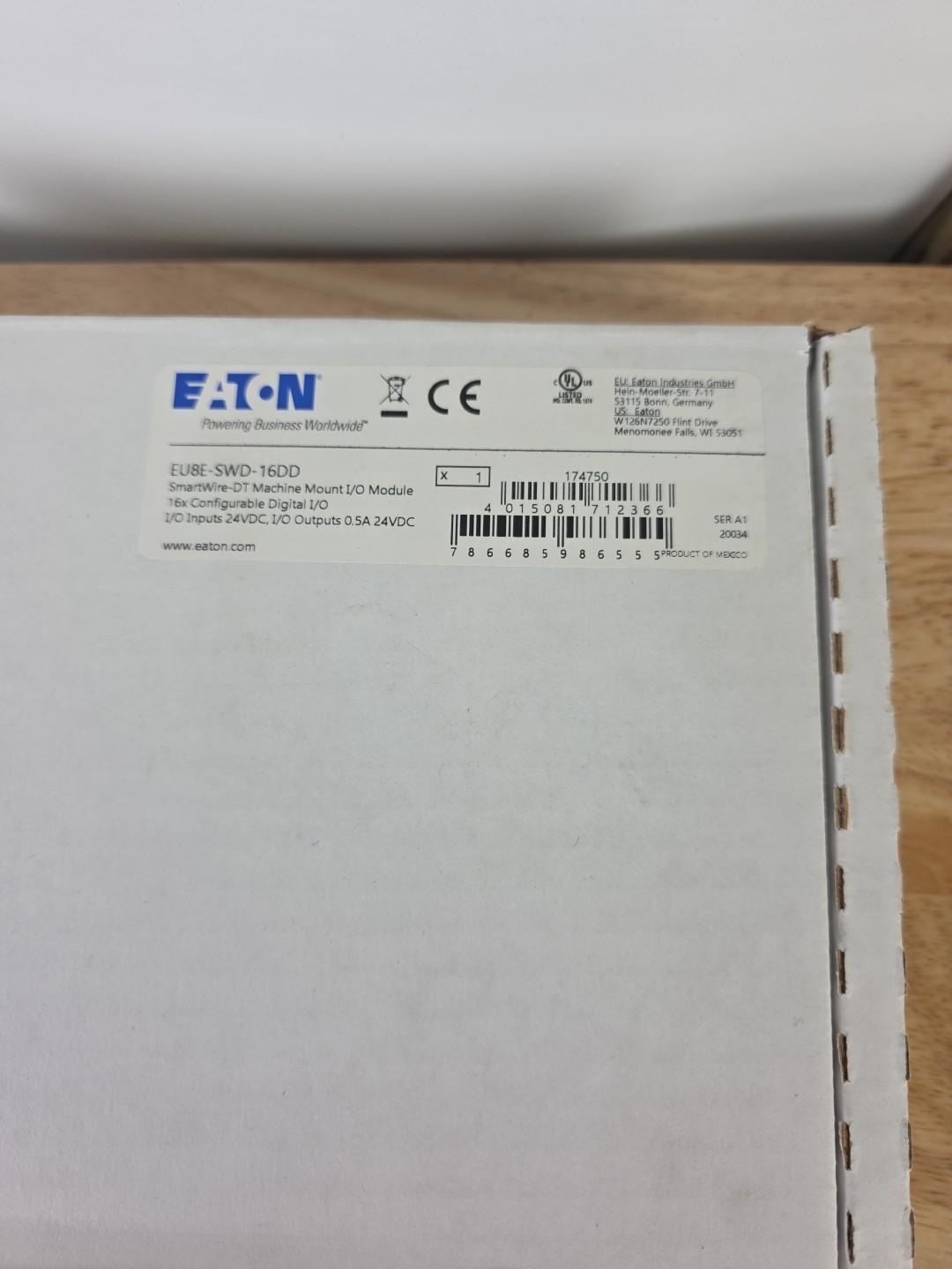 EATON EU8E-SWD-16DD Smartwire-DT IP67 I/O See Details