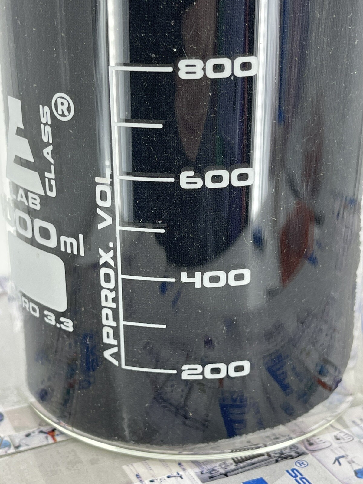 Eisco Labs 1000ml Beakers Low Form Borosilicate Glass 5 Pack New NIB
