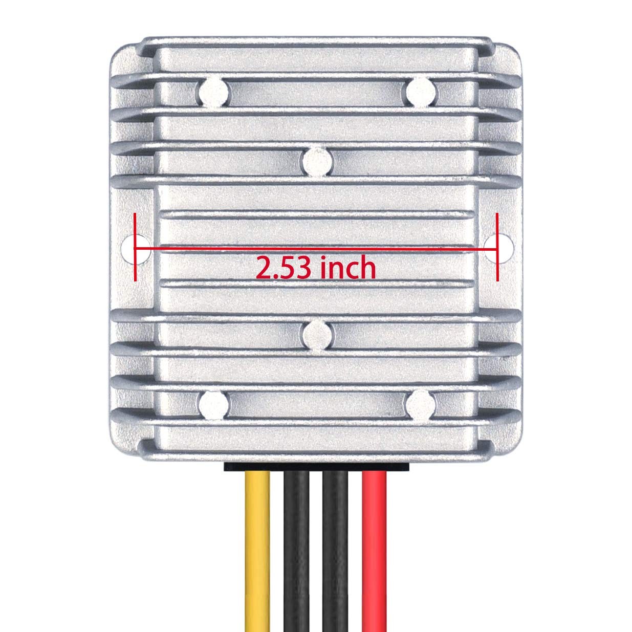 Cllena DC 40V-90V to 12V Converter Voltage 10A, Silver