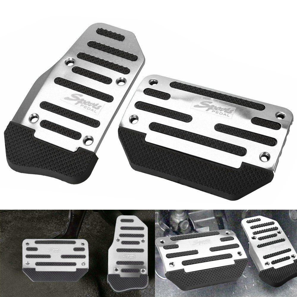 [3 color]Universal Non-Slip Automatic Gas Brake Foot Pedal Pad Cover Accessories
