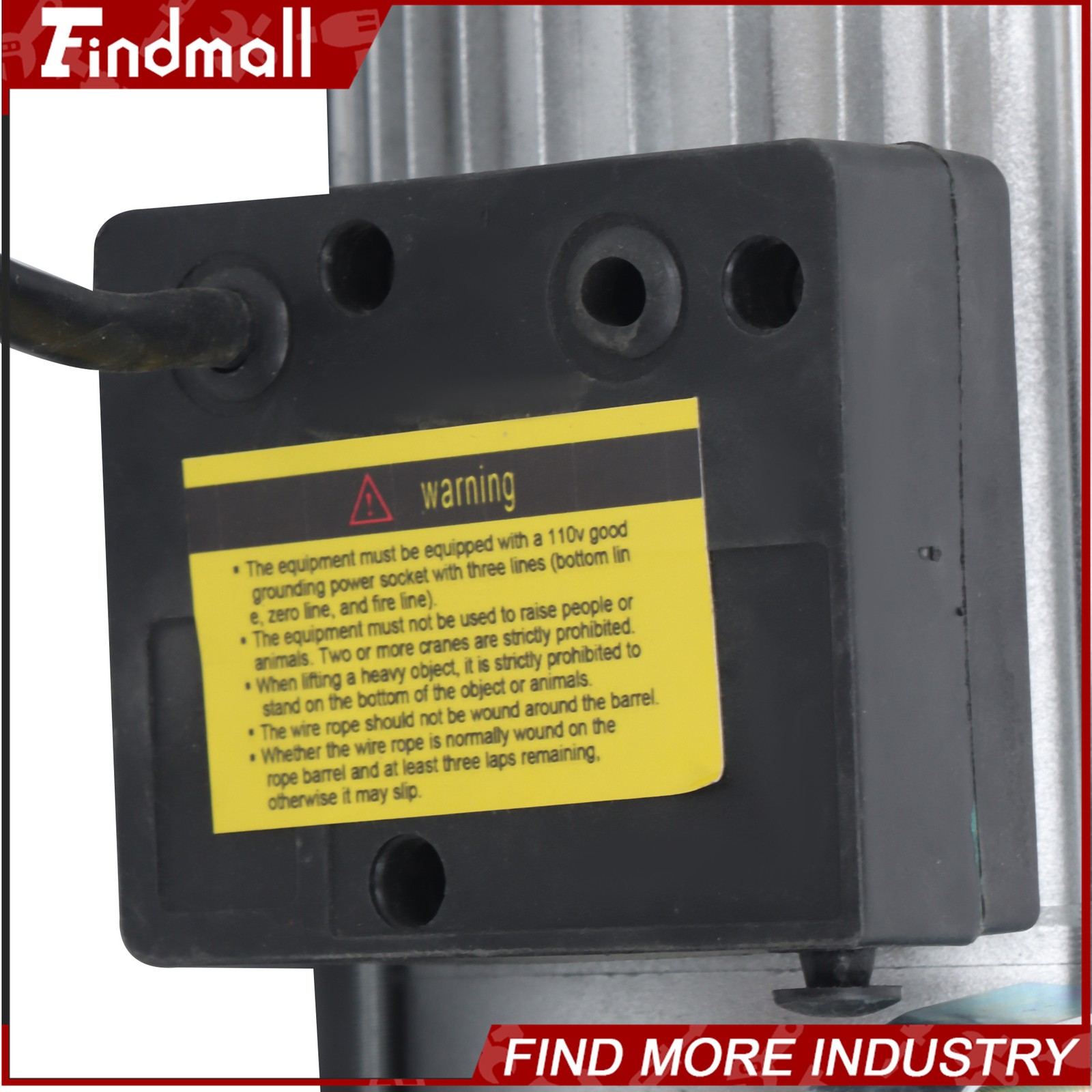 Findmall 1320 lbs 110V Mini Electric Hoist 328 ft Wireless & 14 ft Wired Remote