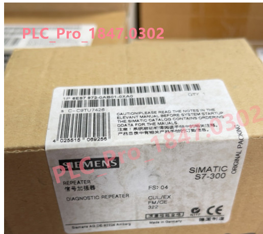 6ES7972-0AB01-0XA0 1PCS Brand New Siemens 6ES7 972-0AB01-0XA0 Fast shipment