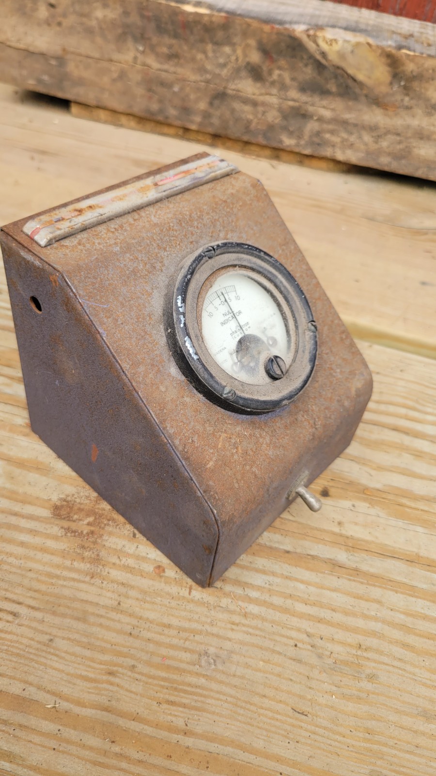 PHASTRON TYPE 229-0270 USA CALF 40 NULL INDICATOR Gauge VINTAGE