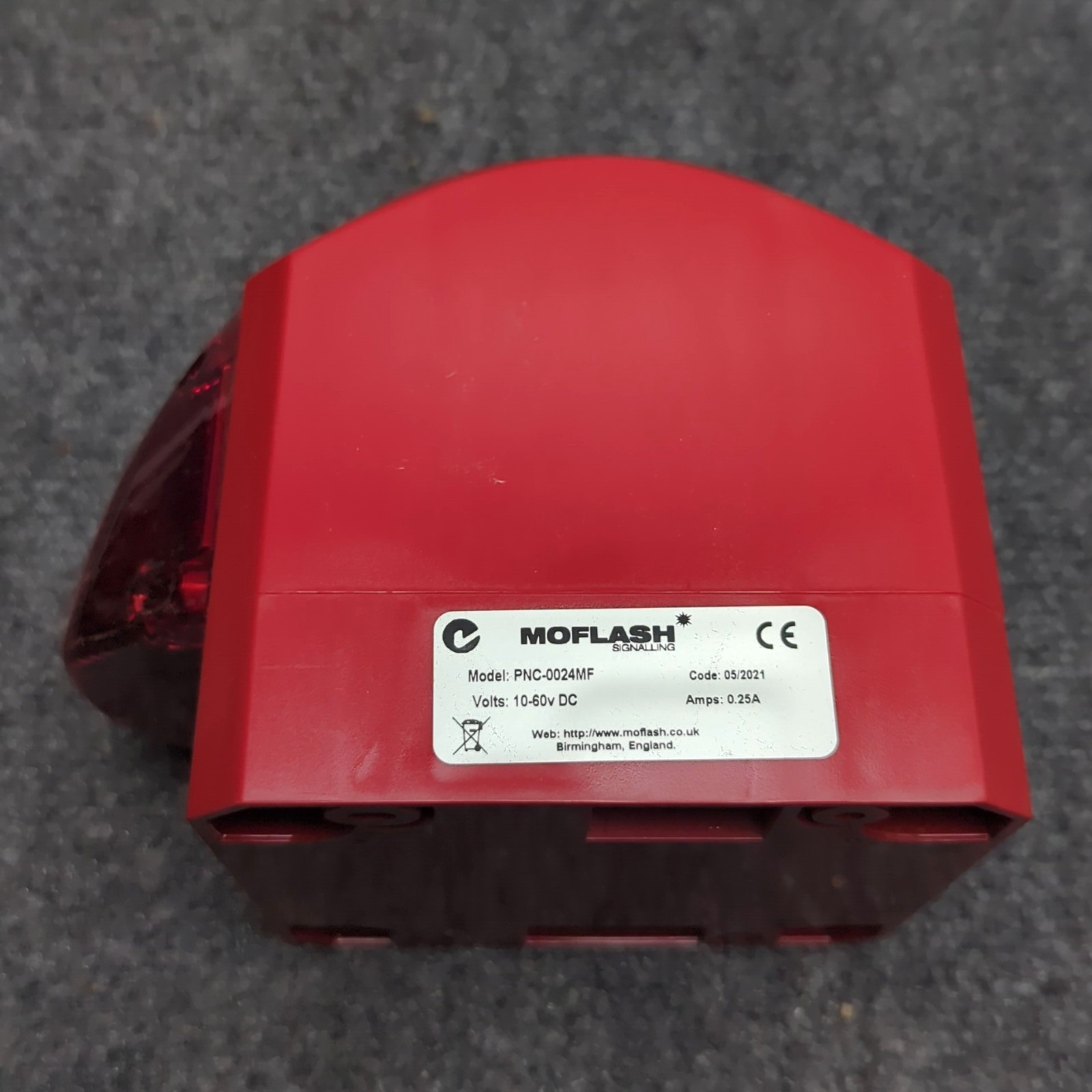 Texecom Edwards Klaxon Nexus 105 PNC-0024 105dB Sounder Red Led Beacon 10-60 VDC