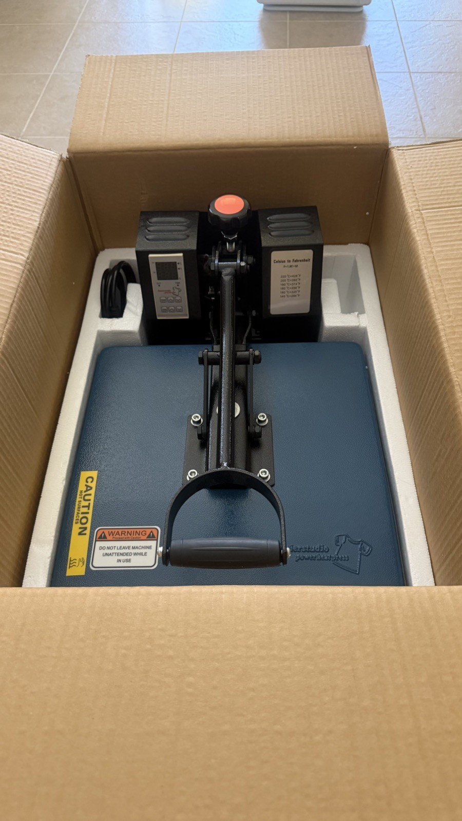 Fancierstudio 15×15 inch Power Heat Press