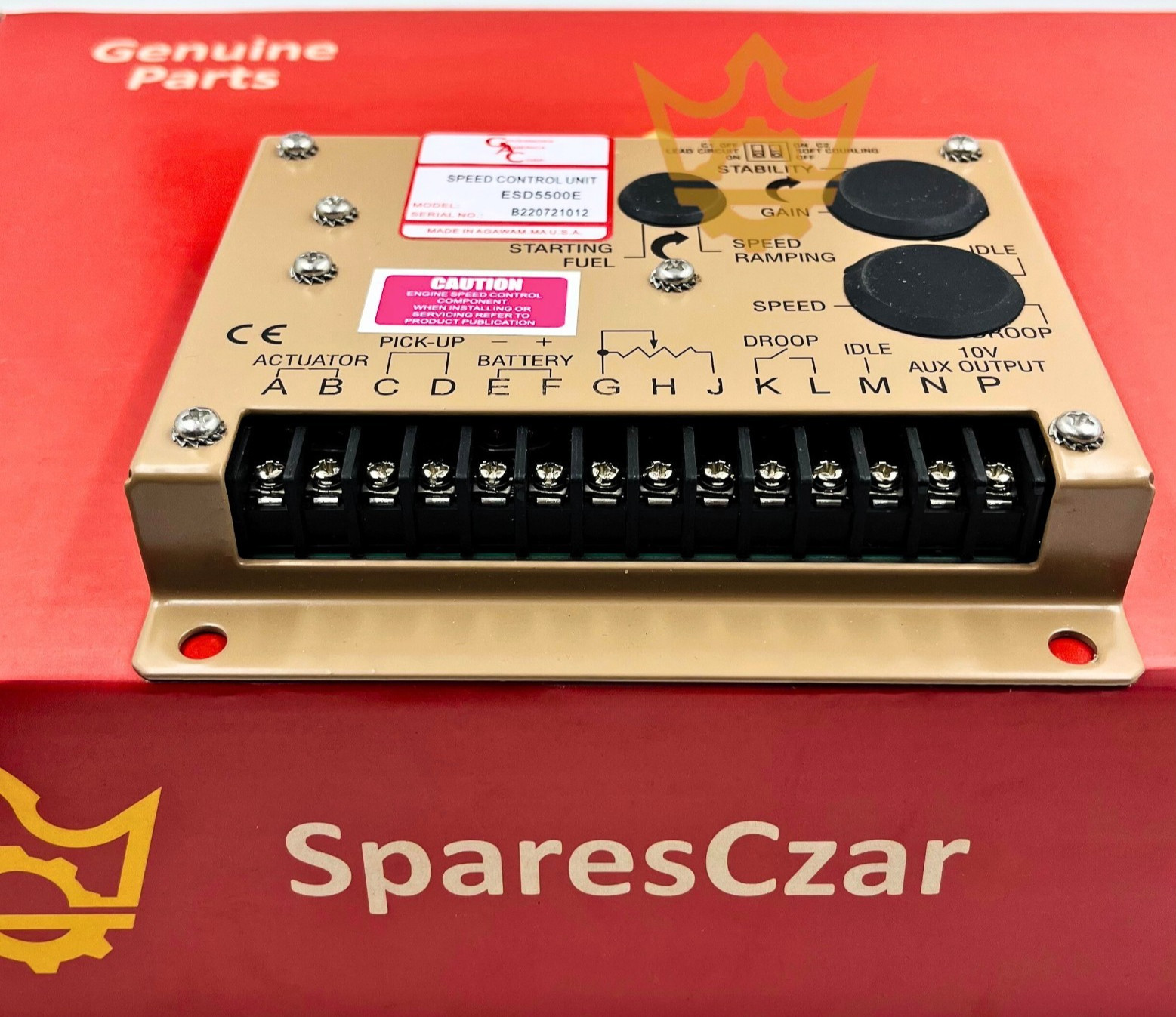 GAC ESD5500E Speed Control Unit, For Generator / Genset