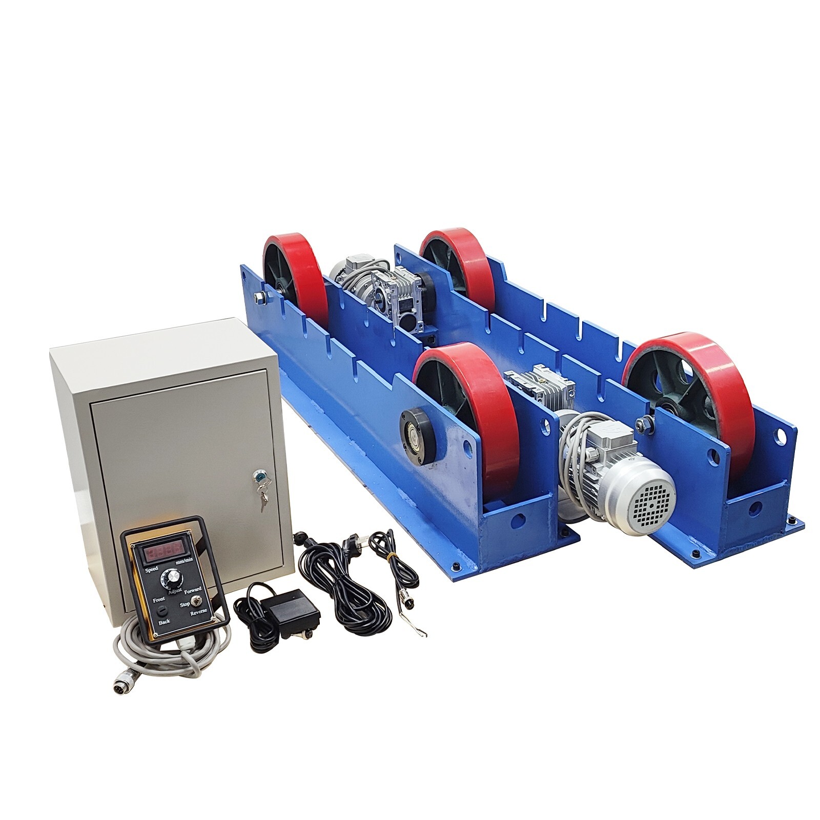 6600LB/3T Welding Positioner Rotary Tank Turning Rolls Linkage Roller Dual Motor