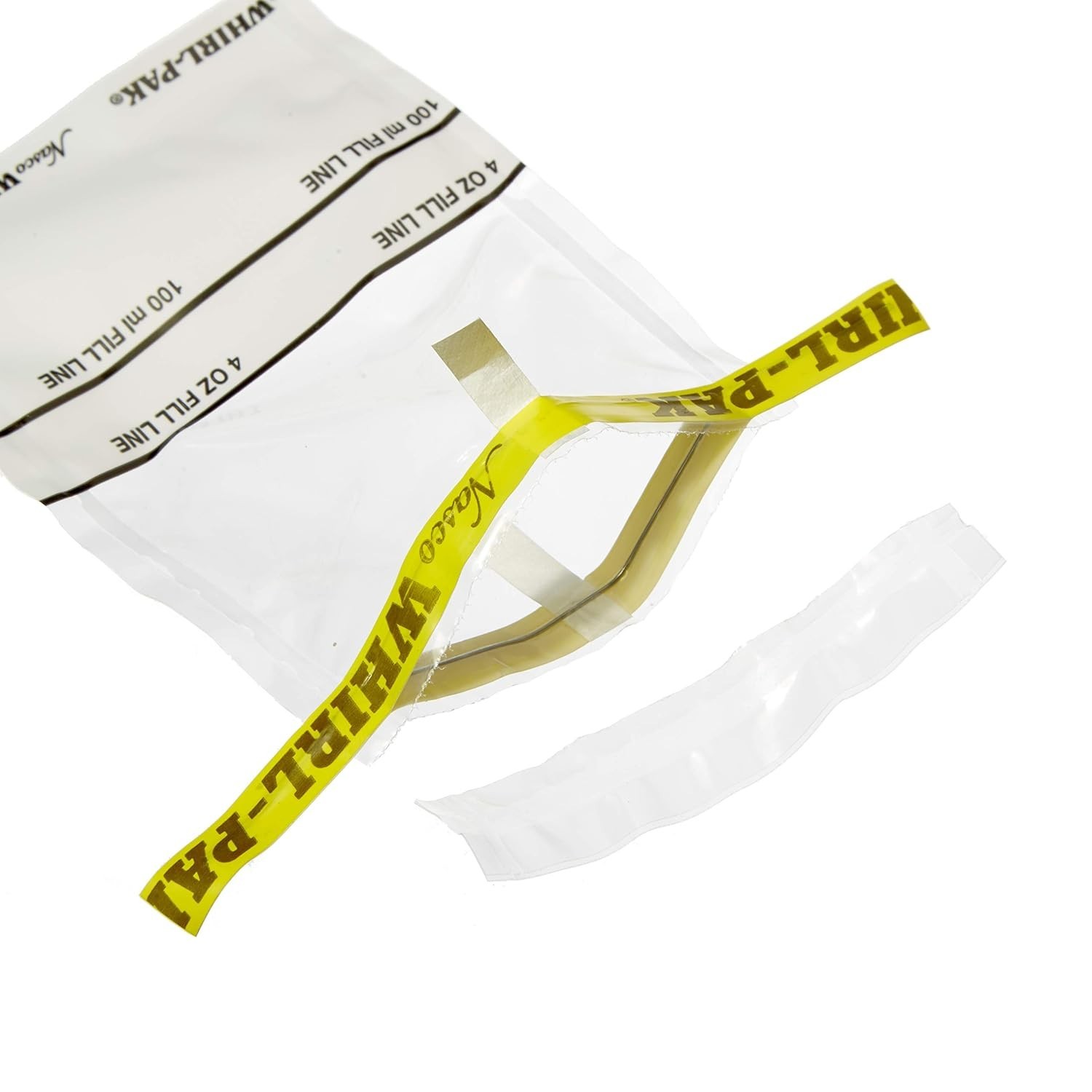 Nasco Whirl-Pak Sample Bag – B01062-4oz/118mL Write-On – Box of 500