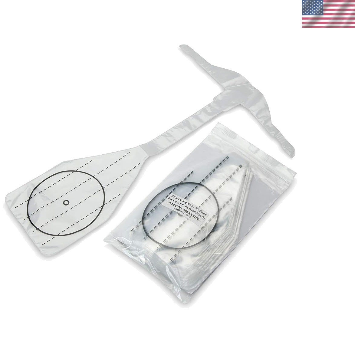 Pack of 50 CPR Adult Size Lung Manikin Bags – Easy Insertion & Hygiene Focused