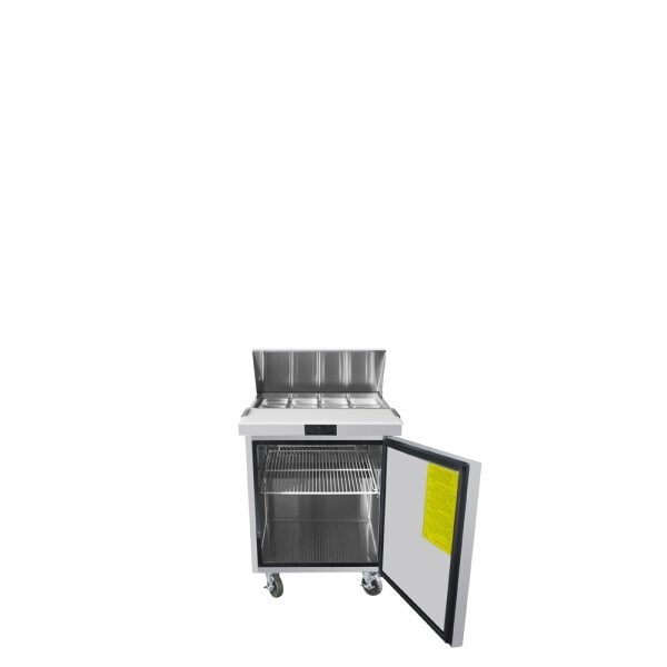 Atosa MSF8301GR 27″ 1 DOOR Sandwich Prep Refrigerator 8 of 1/6 pans on top