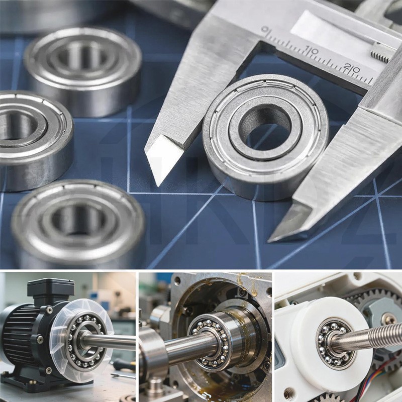 Miniature Ball Bearings ID 1 2 3 4 5 6 7 8 9 10 12mm Mini Small Model Bearings