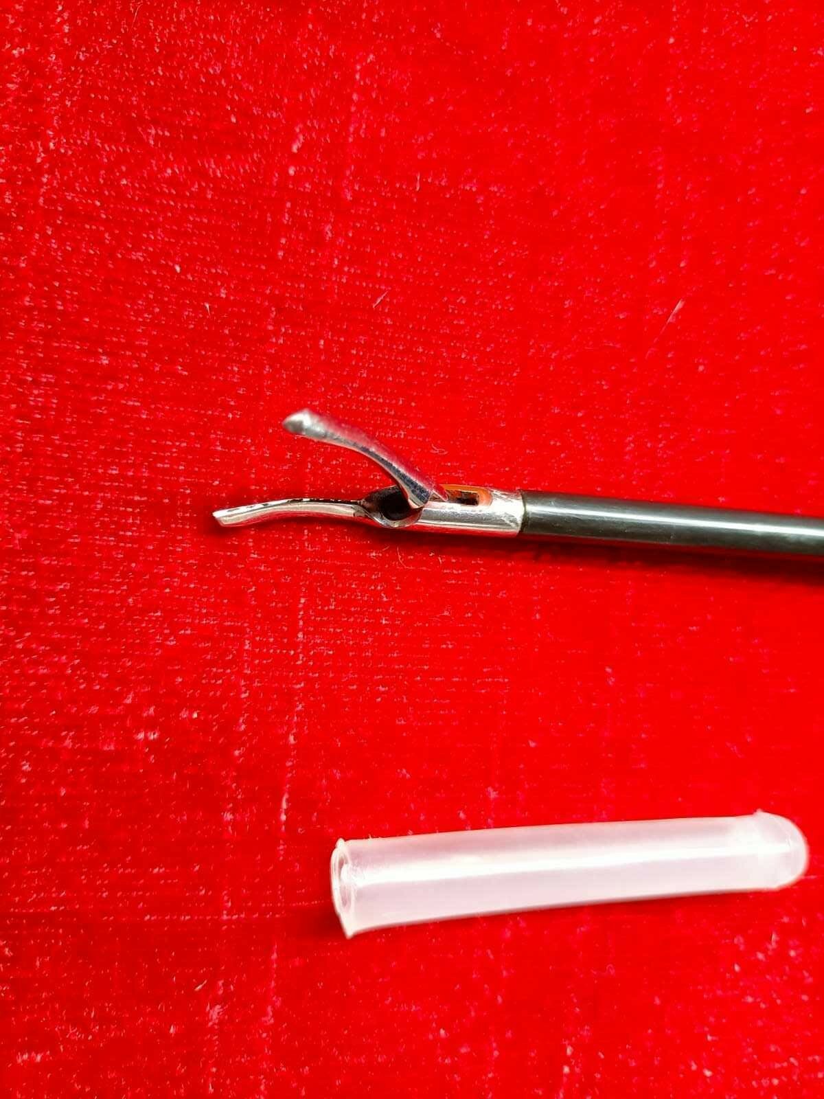 Laparoscopic Bipolar Sealer Cutter Silver Jaw 5mm With Bipolar Cable 2pc Free