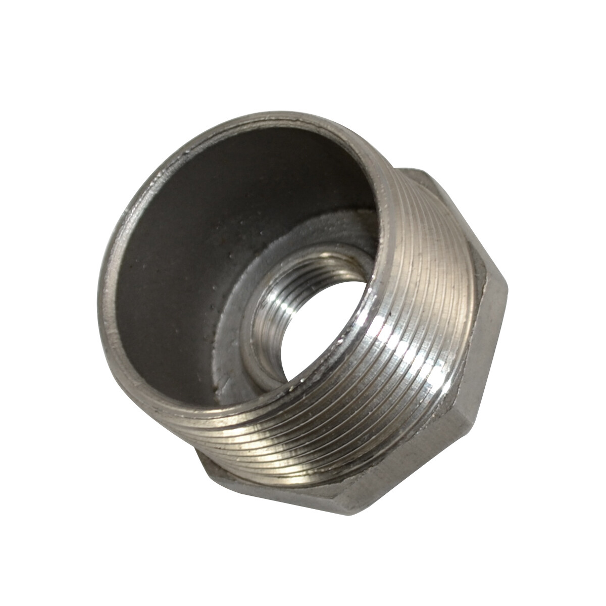 1.5” male to 1/2“ female NPT threaded Reducing bush adapter Reducer Fitting SS