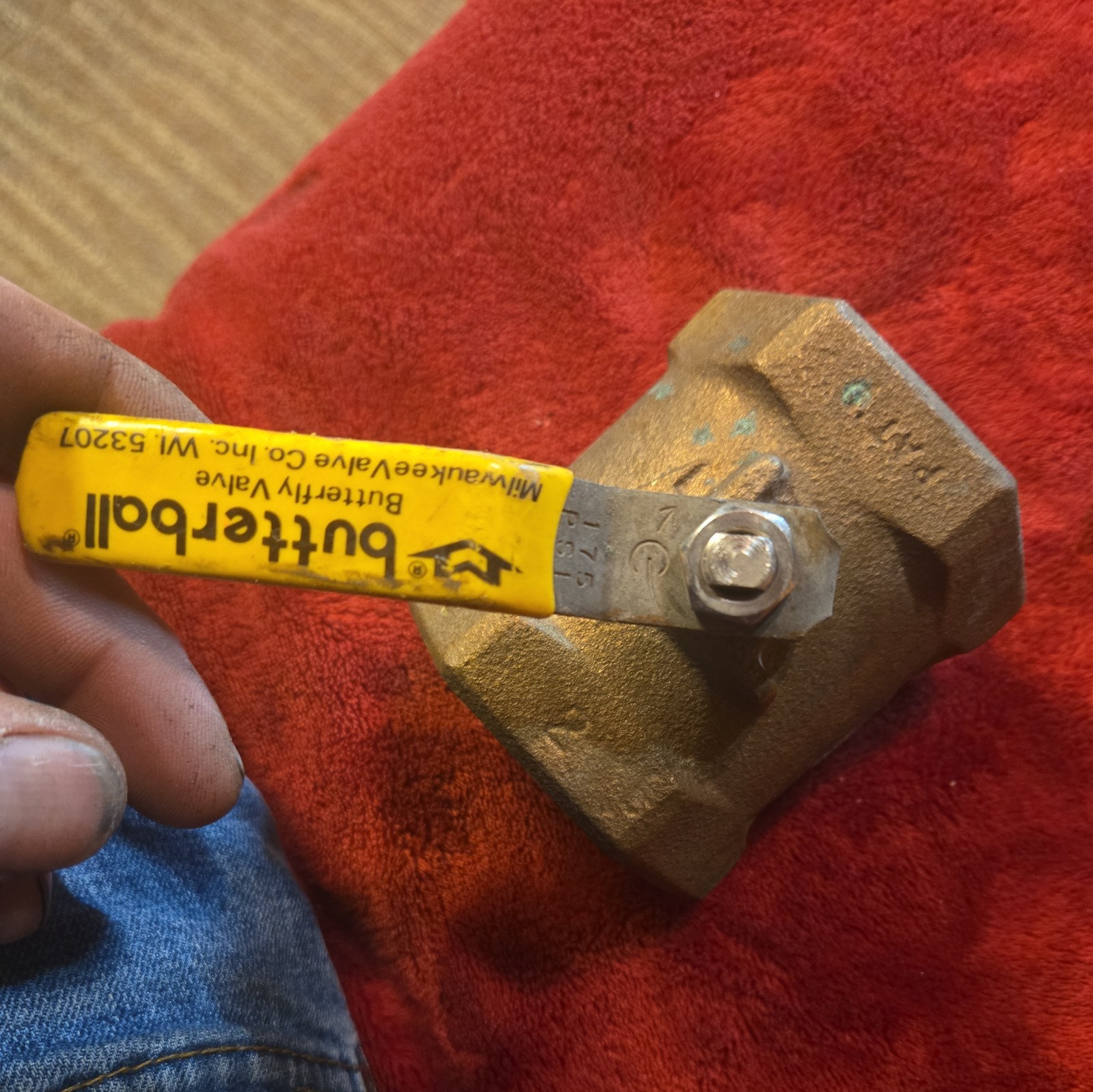 Milwaukee Valve Bb2-102 2 Disc Valve, 1 Pc, 2 In, Bronze, Fnpt