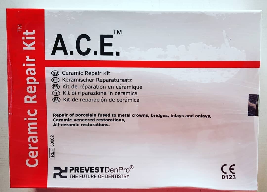 Prevest DenPro Porcelain Ceramic Metal Zirconia Repair Ace Kit 100% Genuine