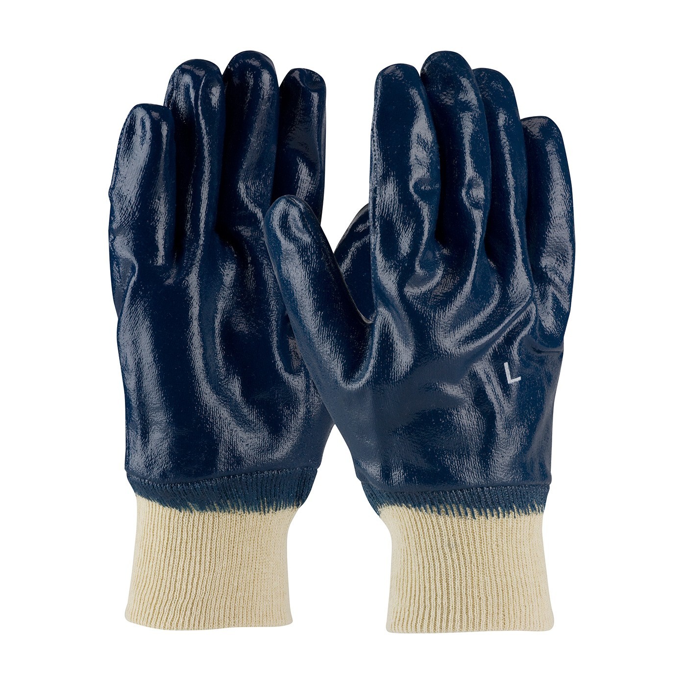 PIP 56-3152 SMALL HEAVY FULLY DIPPED NITRILE GLOVES KNIT WRIST /PACK OF 12 PAIR