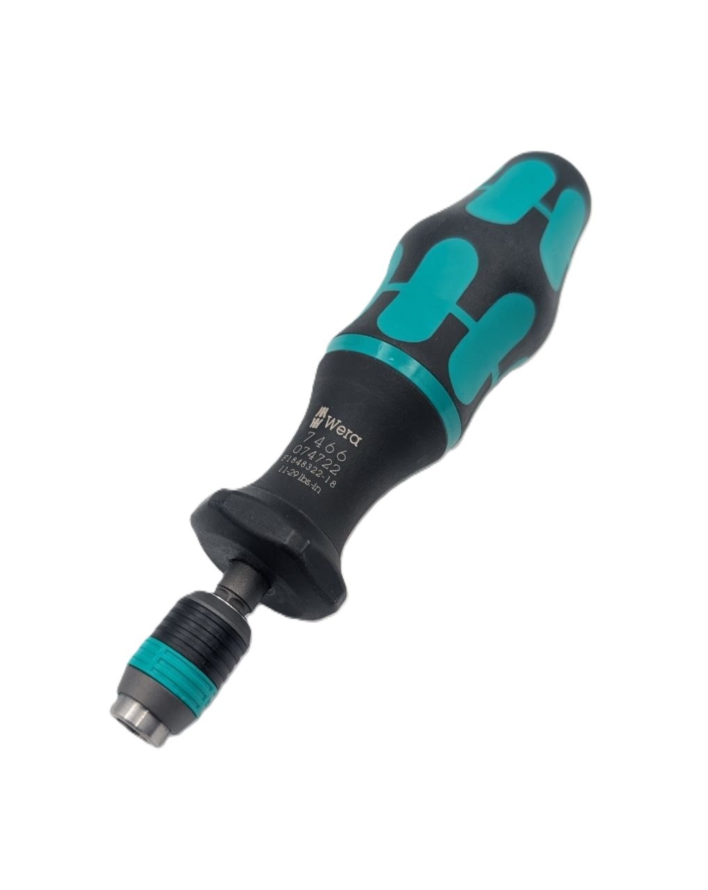 Wera 7466 Pre-Set Adjustable Torque Screwdriver 11-29 in-lb