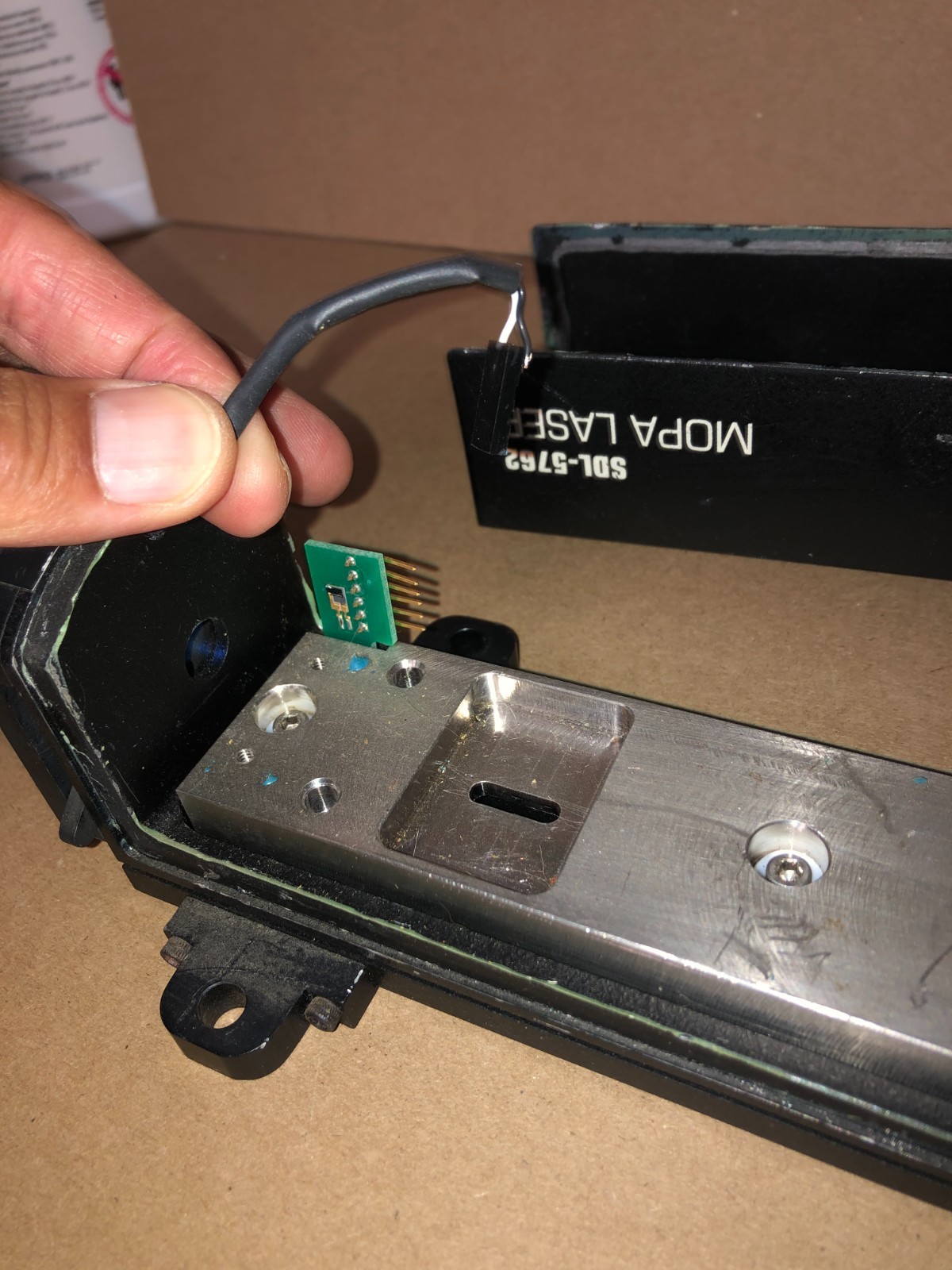 SDL MOPA LASER SDL-5762 DIODE LASER FOR PARTS