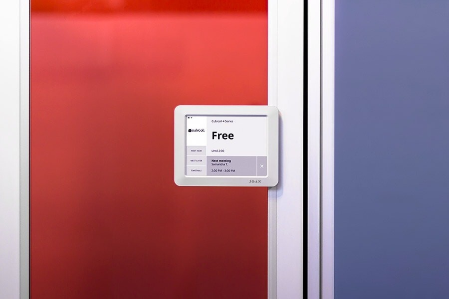 JOAN 6 – Meeting Room Booking and Management Display Device – Gray