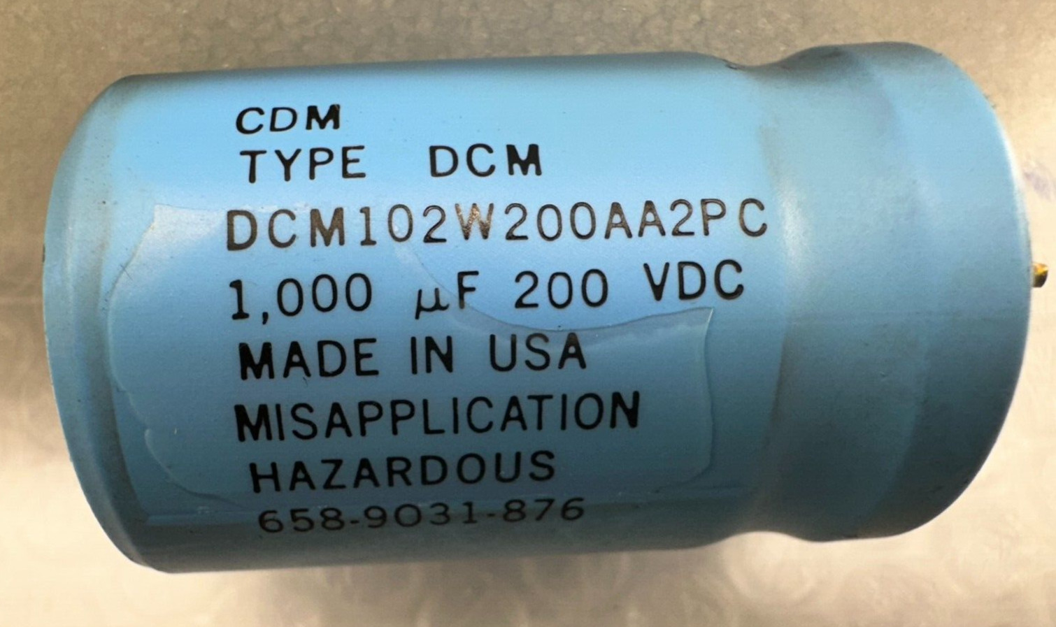 DCM102W200AA2PC CDM 1,000uF 200V Electrolytic Aluminum Capacitors