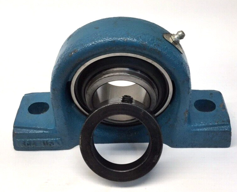 Bower BCA PWG 1-3/4R Pillow Block Bearing 1-3/4″ Bore With C-112 Lock Collar