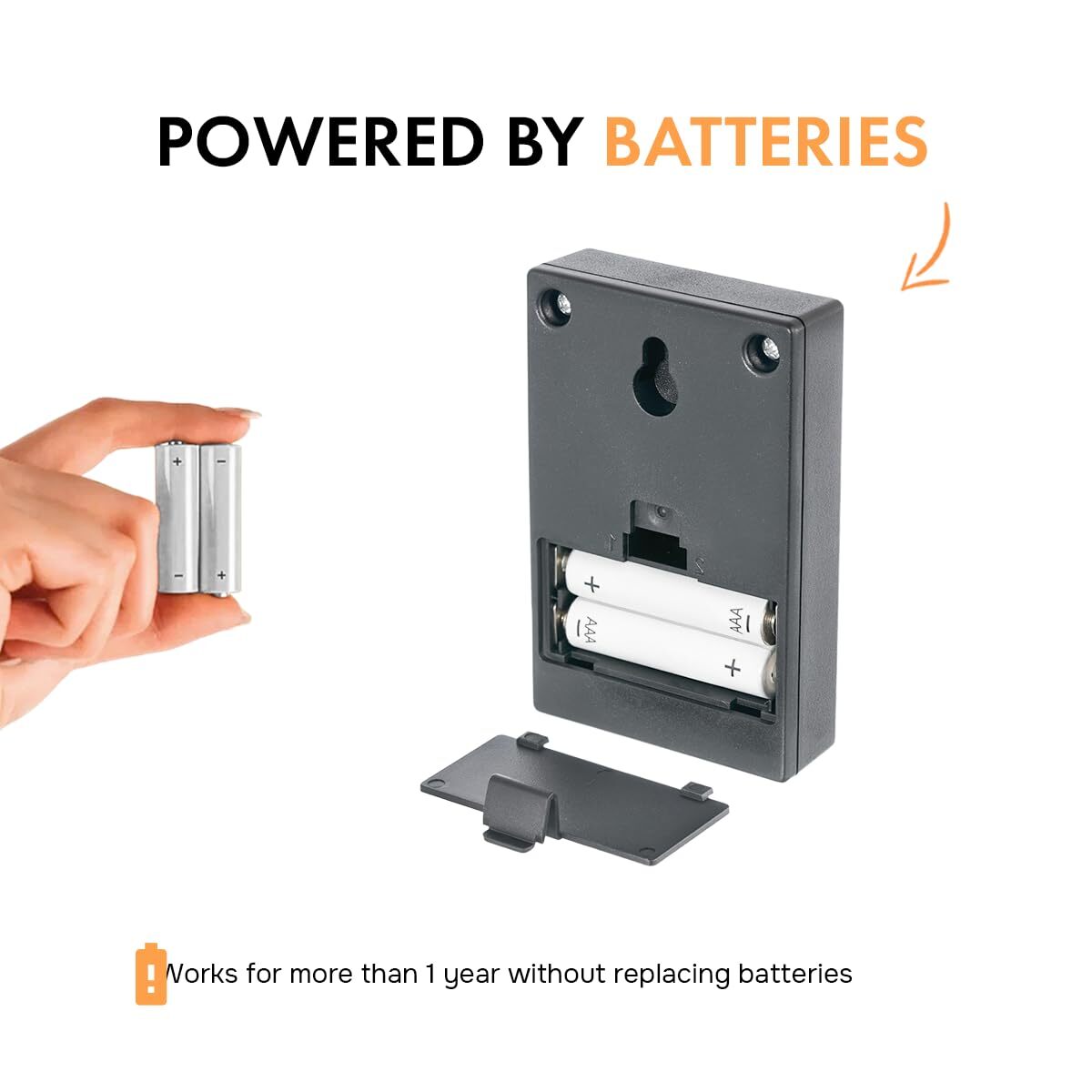 Infrared Wireless People Counter Battery Operated, with 3 Reset Protection Keys