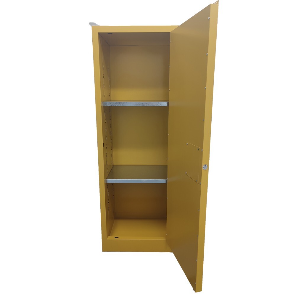 78Gallon Safety Flammable Storage Cabinet 23.2×18.1×64.96in w/2 Adjustable Shelf