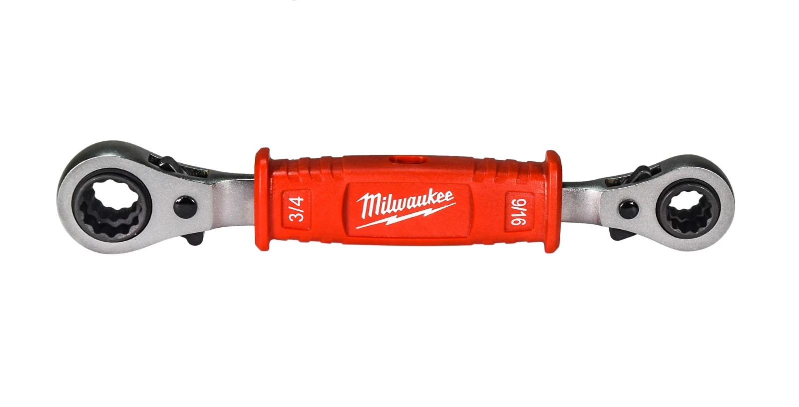 Milwaukee 48-22-9212 Lineman’s 4 in 1 Insulated Ratcheting Box Wrench