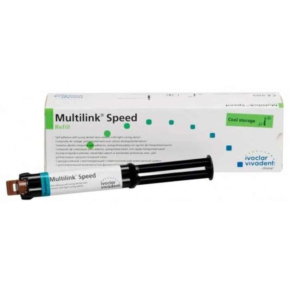 Ivoclar Vivadent Multilink Speed Self Adhesive Self Curing Dental Resin Cement