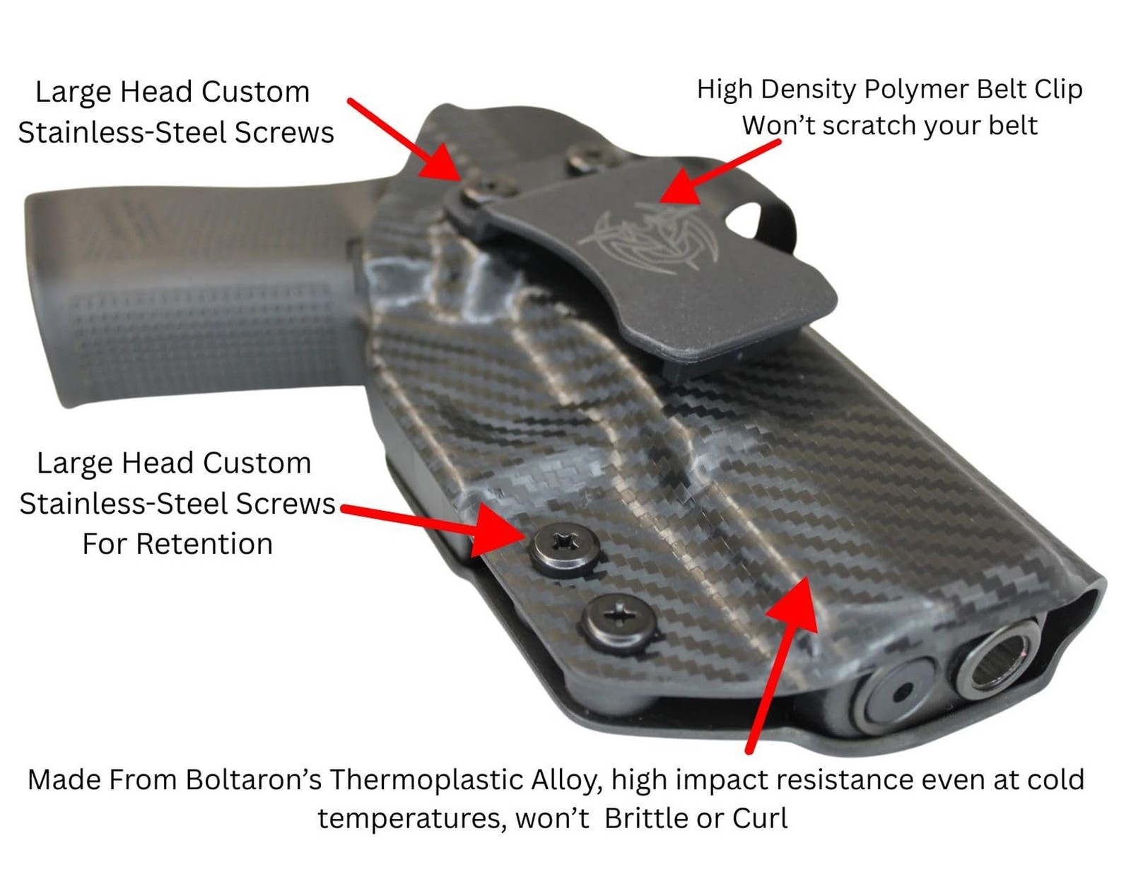 Taurus GX2 Convertible Holster, Both IWB or OWB, Right or Left Hand, Optics R…