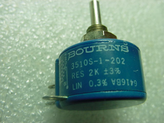 New Bourns Precision Rotary 3510S-1-202 Potentiometer turns 3 resistance 2000.0