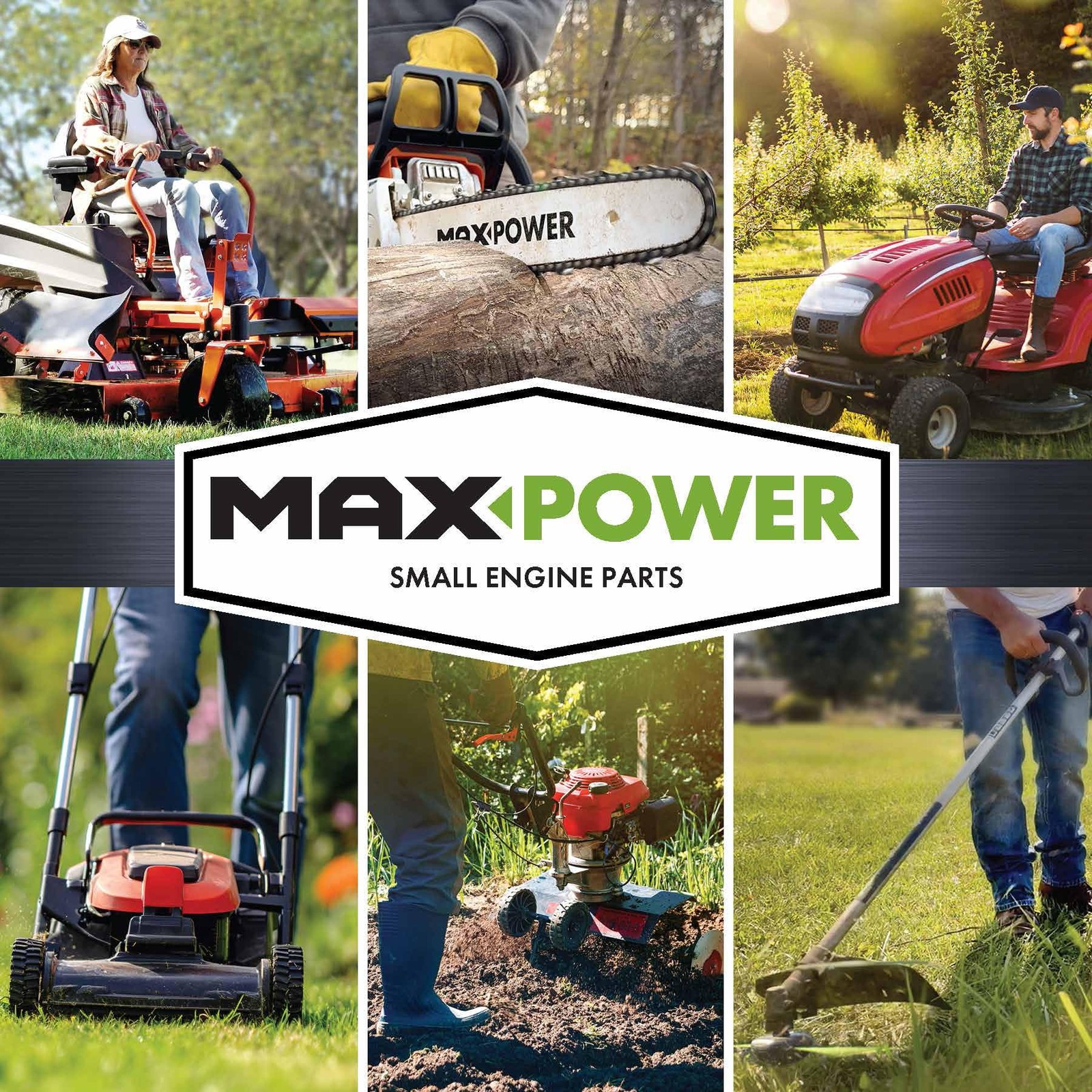 Maxpower 561812XB 3-N-1 Commercial Mulching Blade Set (3 Blades)