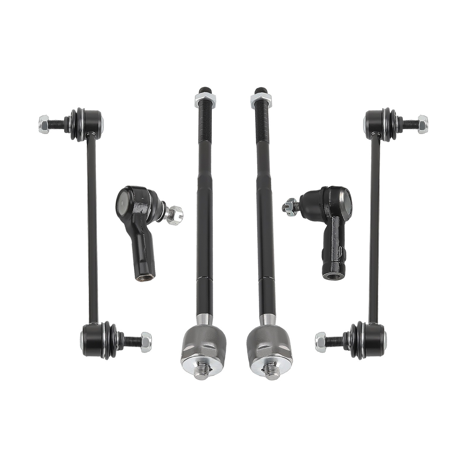 8Pcs Front Lower Control Arms LH & RH fit for Mitsubishi 2008-2017 K620549