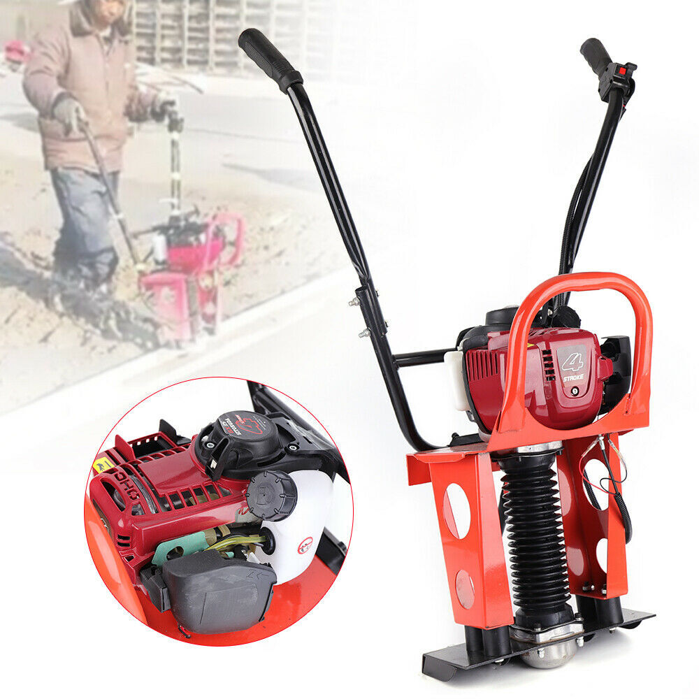 37.7CC 4 Stroke Gas Power Concrete Vibrator Wet Screed Concrete Vibrating Tool