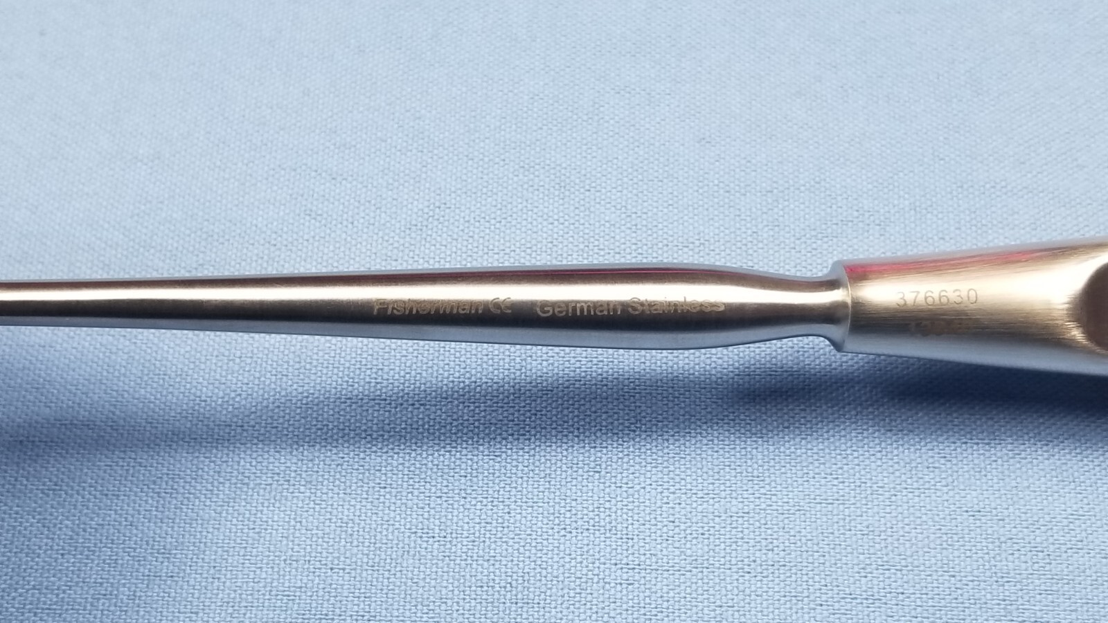 German Stainless Steel Reverse Curve Adenoid Curette 376630