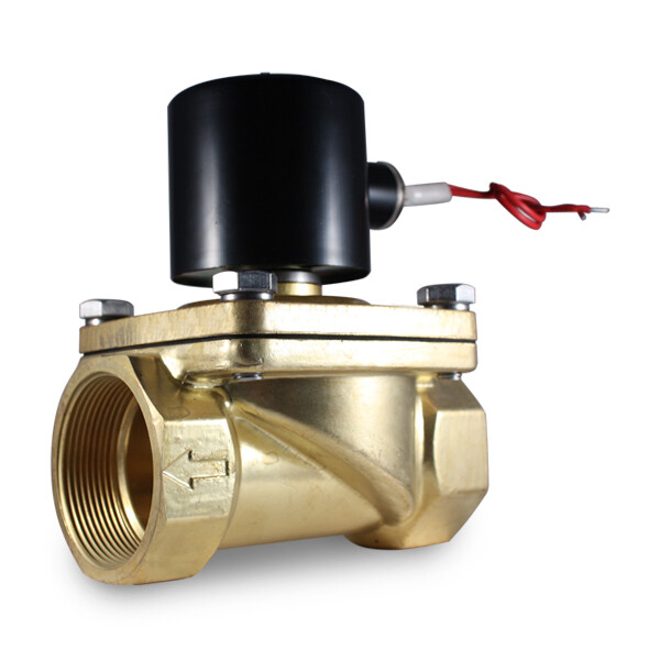 2″ Inch 12V DC Brass Electric Solenoid Valve 12 Volt VDC – FREE SHIPPING