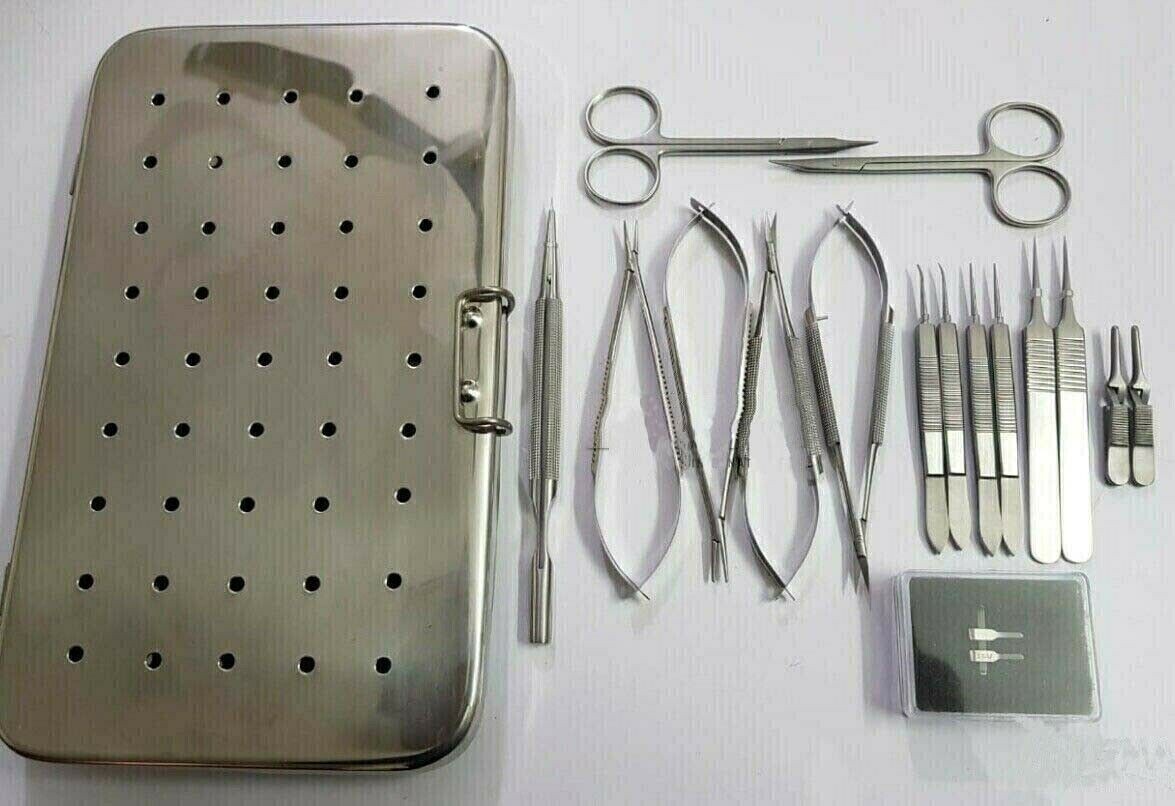 Micro surgery set Micro needle holder scissors Micro Surgical instruments