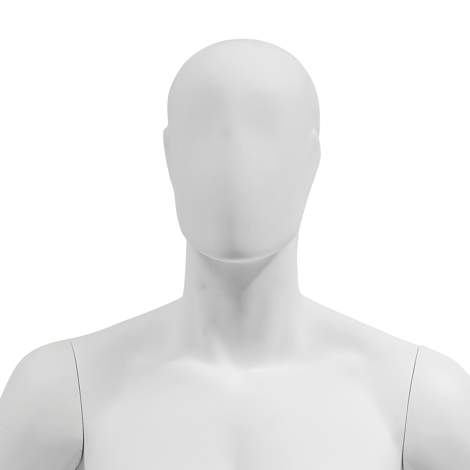 Male Mannequin Torso Manikin Dress Form 4.27-6.56ft Height Adjustable Detachable
