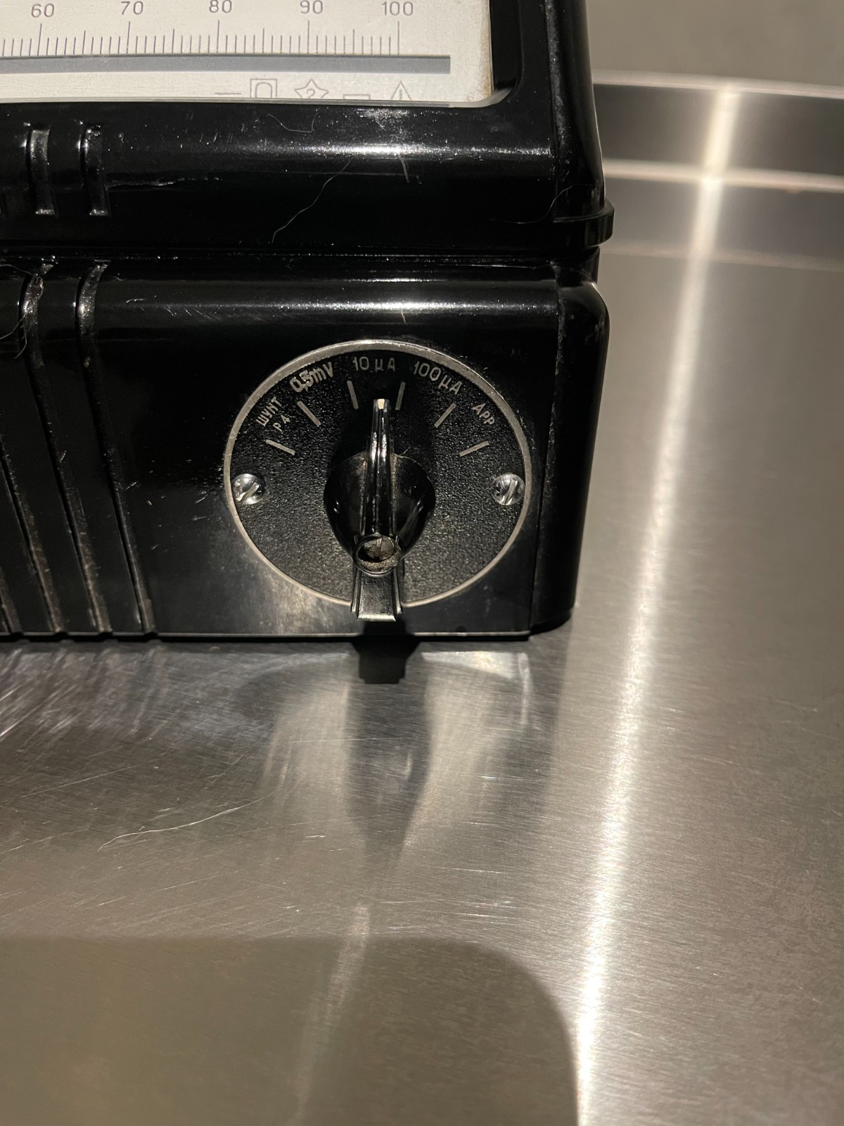 Laboratory Precision Microammeter Ammeter 0 0.1 1 5 10 50 100 µA mkA