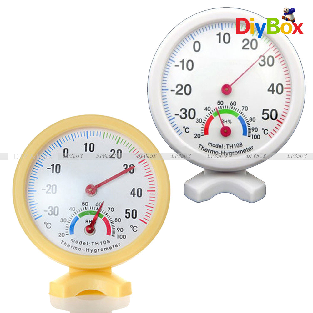 Large Dial Indoor TH108 Hygrometer Humidity Thermometer Temp Temperature Meter